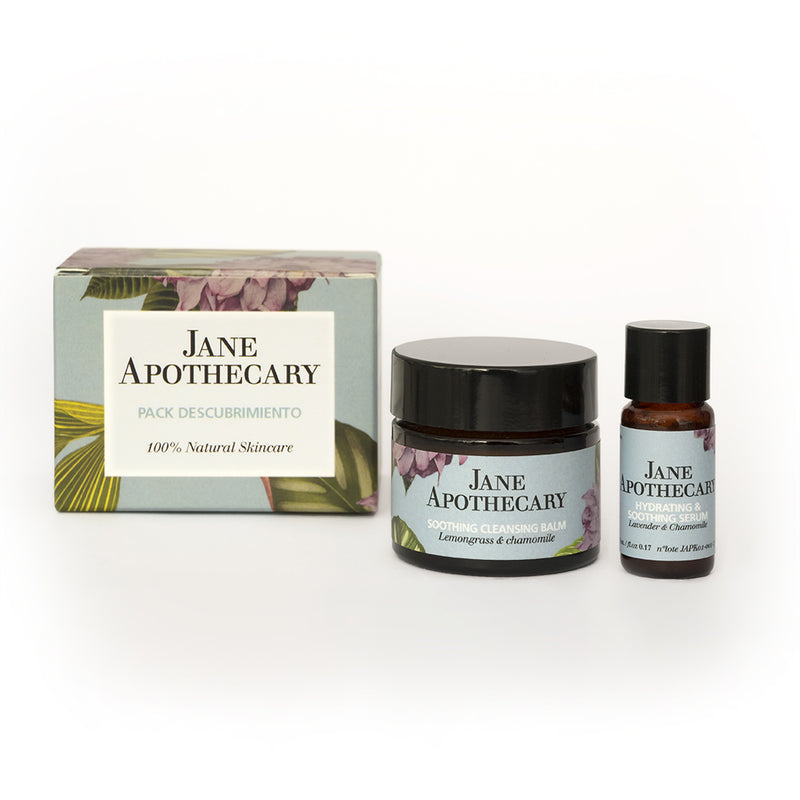 Pack Descubrimiento Jane Apothecary y toallita de algodón orgánico